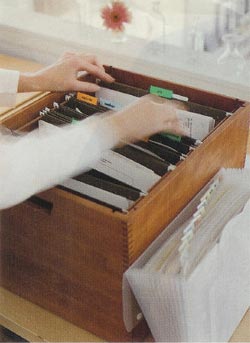 File box with lid